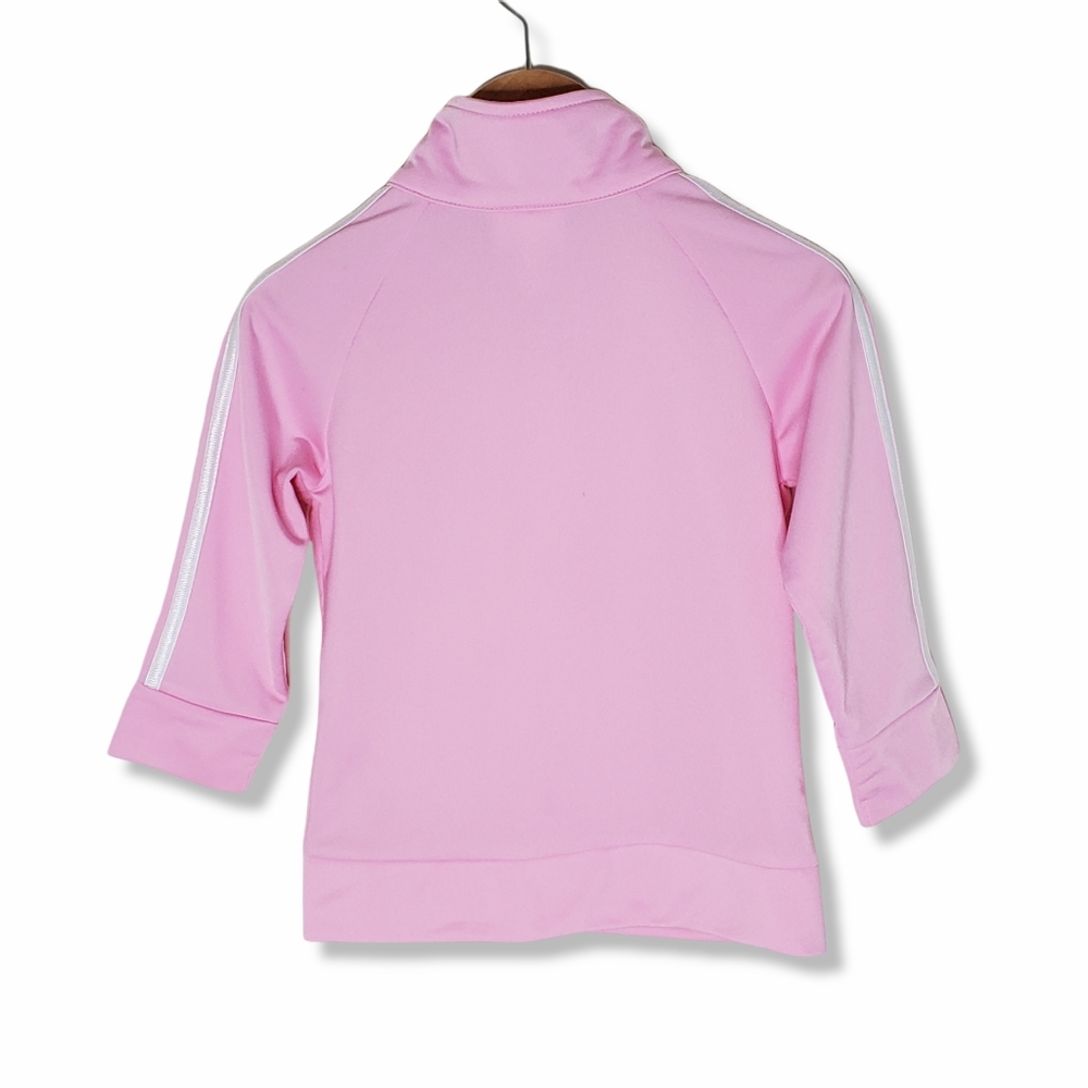 Adidas Girls Pink Track Jacket Size 18 Months - Picture 3 of 9